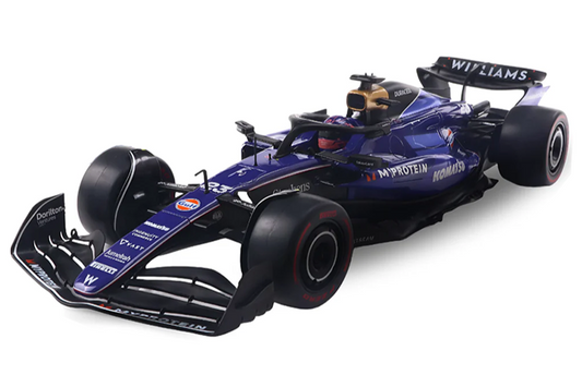 Solido Williams F1 Team FW46 Blue A. Albon Saudi Arabia GP 2024 1:18