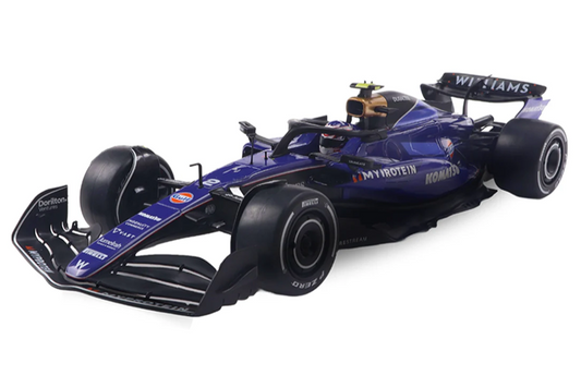 Solido Williams F1 Team FW46 Blue L. Sargeant Saudi Arabia GP 2024 1:18