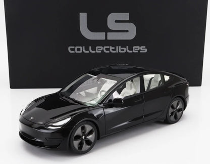 LS Collectibles 2021 Tesla Model 3 Black 1:18