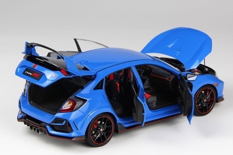 LCD 2020 Honda Civic Type-R (Racing Blue) 1:18