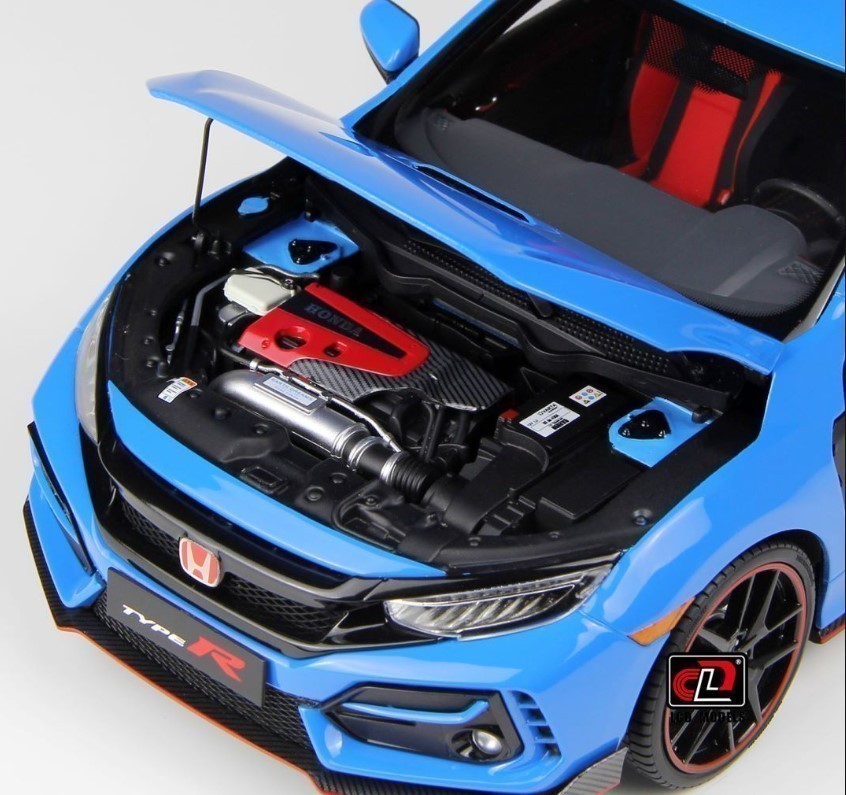 LCD 2020 Honda Civic Type-R (Racing Blue) 1:18