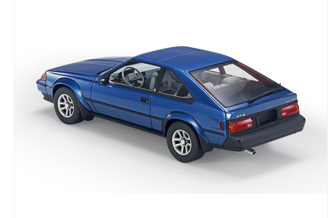 LS Collectibles 1984 Toyota Celica GTS Liftback Blue 1:18 LIMITED