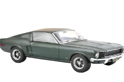 Norev 1968 Ford Mustang Fastback Satin Green Metallic 1:12