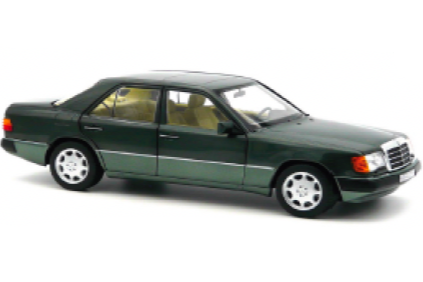 Norev 1990 Mercedes-Benz E Class 230E AMG (W124) Night Green Metallic 1:18