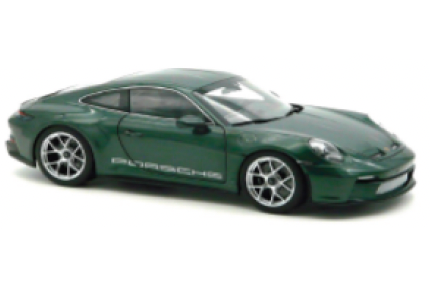 Norev 2023 Porsche 911 992 S/T Malachite Green Metallic 1:18