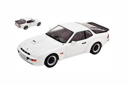 MCG 1981 924 Carrera GT Coupe White w/ Black Wheels 1:18