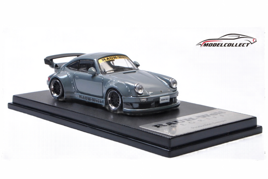 MC (Modelcollect) Porsche 911 930 RWB GT Wing Cement Grey 1:64