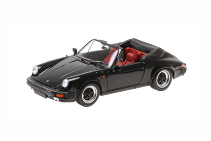 Minichamps 1983 Porsche 911 Carrera 3.2 Cabriolet G Series Black 1:18