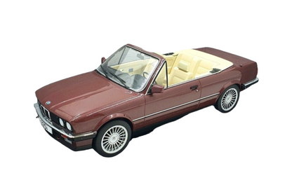 MCG 1989 BMW 325i (e30) Cabriolet Red 1:18