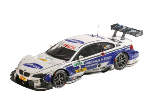 Minichamps 2013 BMW M3 (E92) DTM Team Schnitzer No 2 2013 Blue & White 1:18