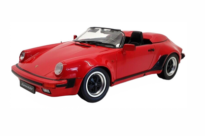 KK Scale 1989 Porsche 911 Speedster G Series Red 1:18