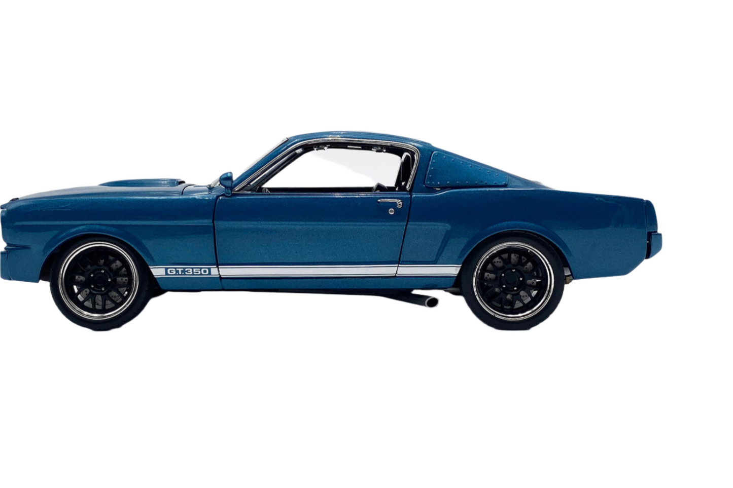 Acme 1965 Ford Shelby Mustang GT350R Coupe Pro Touring Dark Blue 1:18 LIMITED