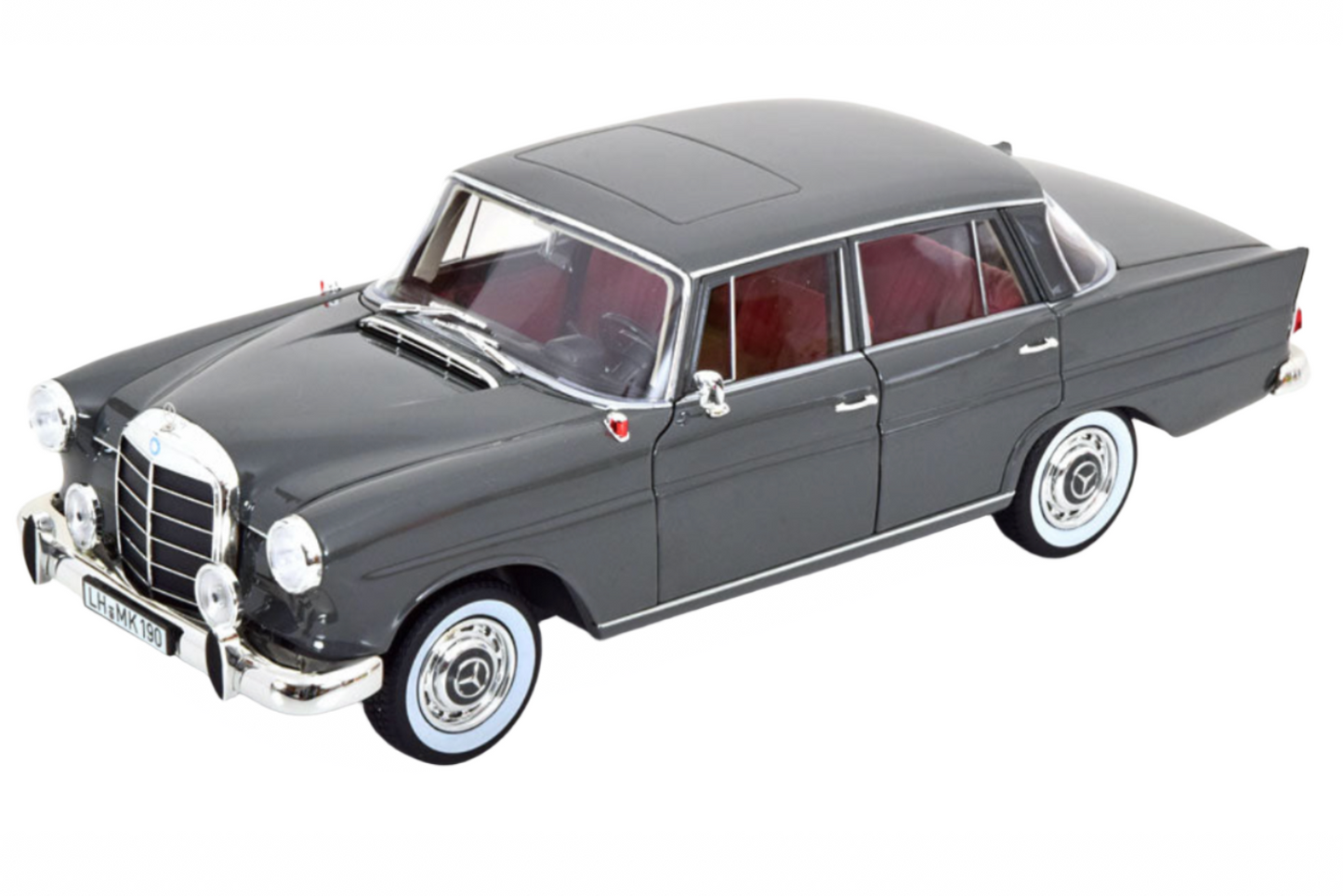 Norev 1964 Mercedes-Benz 190D (W110) Sedan Grey 1:18