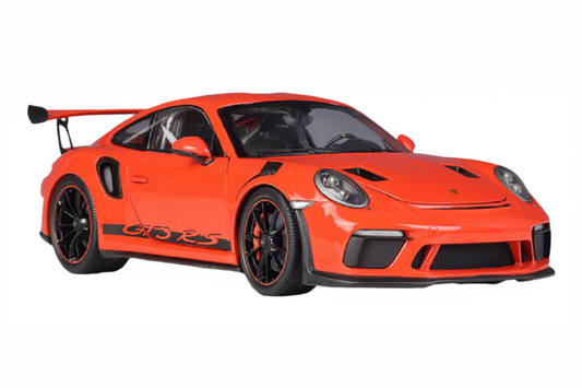 Welly Porsche 911 991 GT3 RS Lava Orange 1:18