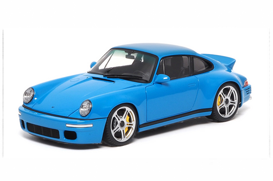 Almost-Real 2018 Porsche 911 RUF SCR Coupe Mexico Blue 1:18