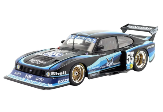 Werk83 1981 Ford Capri Turbo Gr.5 #53 DRM 1981 Black & Blue 1:18