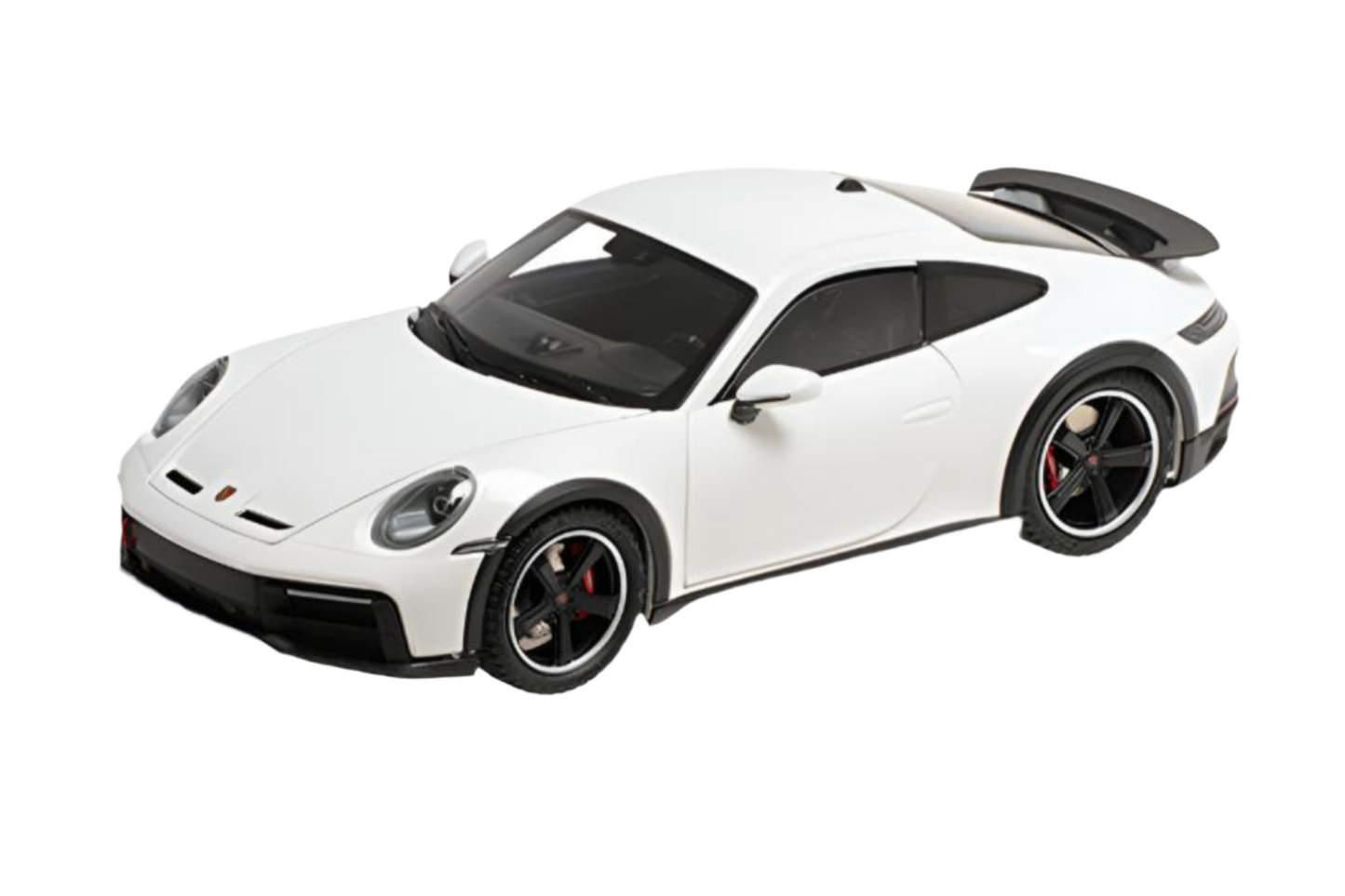 Minichamps 2022 Porsche 911 992 Dakar White w/ Black Wheels 1:18