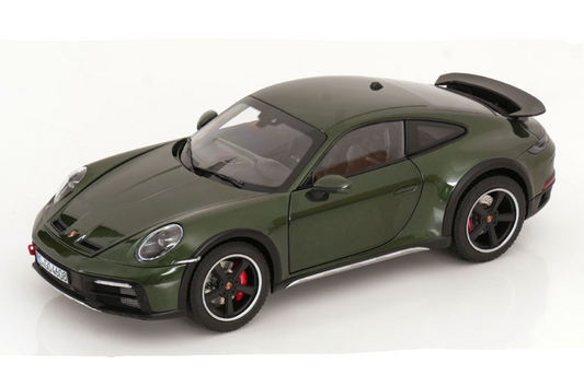 Norev 2023 Porsche 911 992 Dakar Oak Green Metallic 1:18