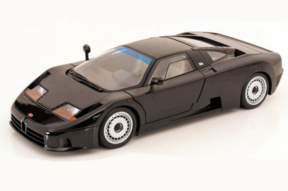 KK Scale 1991 Bugatti EB110 Black w/ Openings 1:12