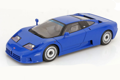 KK Scale 1991 Bugatti EB110 Blue w/ Openings 1:12