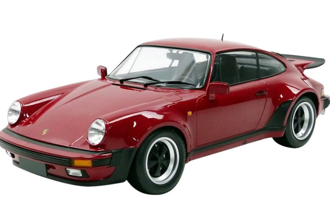 Minichamps 1977 Porsche 911 Turbo 930 Coupe Carmine Red 1:12