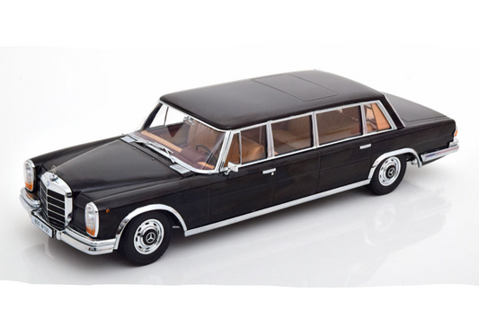 KK Scale 1964 Mercedes-Benz S-Class 600 Pullman LWB (W100) Limo Black 1:18