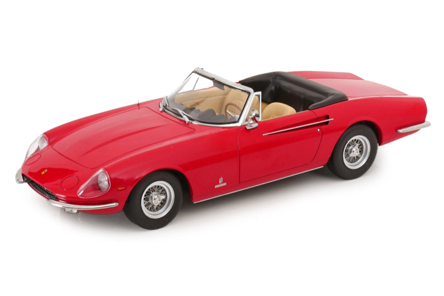 KK Scale 1966 Ferrari 365 California Spyder Red 1:18