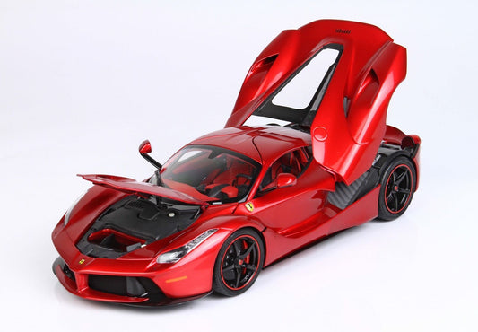 BBR 2012 Ferrari LaFerrari Coupe Lewis Hamilton Fire Red Metallic 1:18