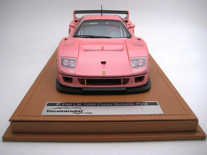 Tecnomodel Ferrari F40 LM 1996 Press Version Metallic Pink 1:18