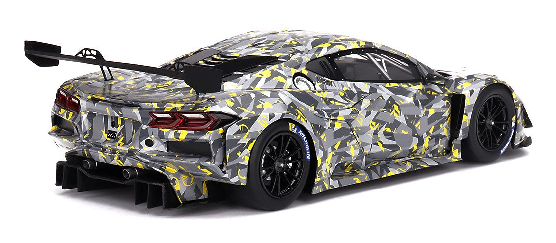 Topspeed 2022 Chevrolet Corvette C8 Z06 GT3.R Sebring Test Car Camo 1:18