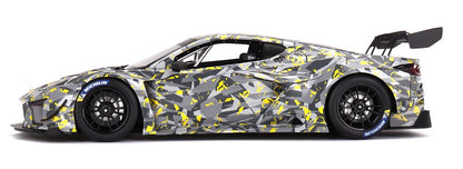 Topspeed 2022 Chevrolet Corvette C8 Z06 GT3.R Sebring Test Car Camo 1:18