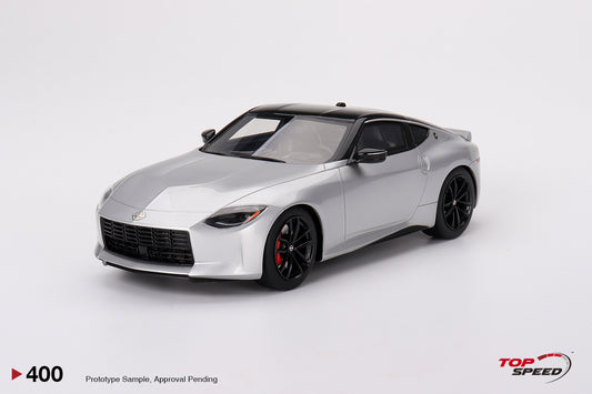 Topspeed 2023 Nissan Z Performance Brilliant Silver LHD 1:18