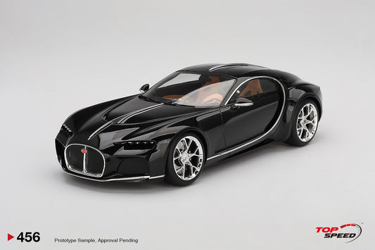 Topspeed Bugatti Atlantic Concept Nocturne Black 1:18