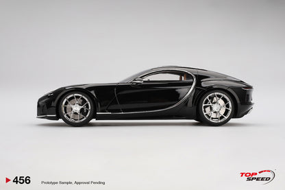 Topspeed Bugatti Atlantic Concept Nocturne Black 1:18