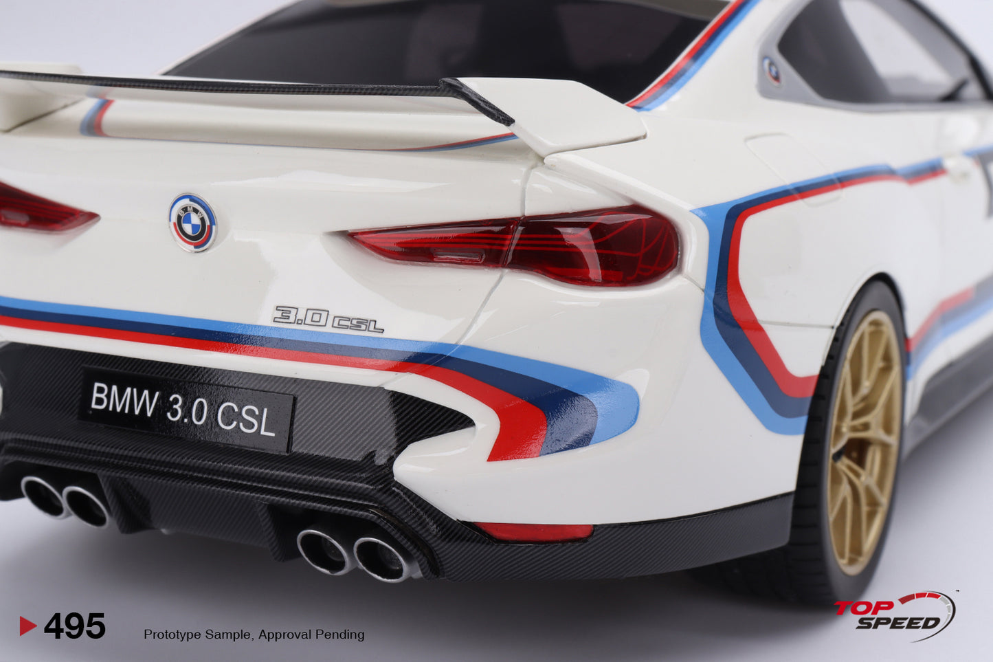 Topspeed BMW M4 3.0 CSL (G82) #50 Off White 1:18