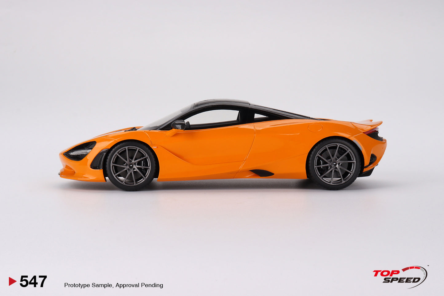 Topspeed 2023 Mclaren 750S Mclaren Orange 1:18