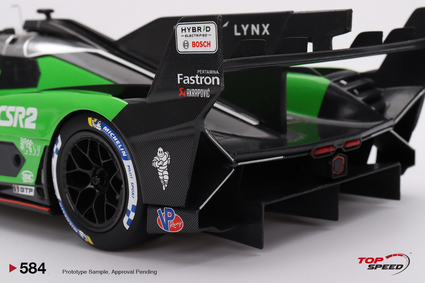 Topspeed Lamborghini SC63 #63 Iron Lynx 2024 IMSA Sebring 12hrs Green 1:18