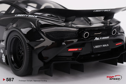 Topspeed Mclaren 720S LB-Works TAS 2024 Black 1:18