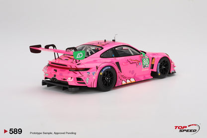 Topspeed Porsche 911 GT3 R (992) #80 Roxy AO Racing 2024 IMSA Michelin GT Challenger at VIR 1:18