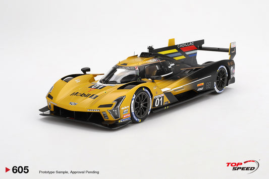 Topspeed Cadillac V-Series.R #01 Cadillac Racing 2024 IMSA Sebring 12 Hrs 1:18