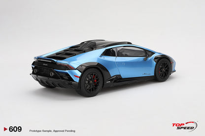 Topspeed Lamborghini Huracan Sterrato Blu Aegir (Blue) 1:18