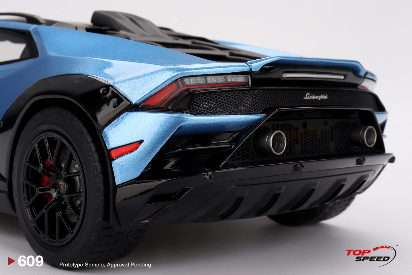 Topspeed Lamborghini Huracan Sterrato Blu Aegir (Blue) 1:18