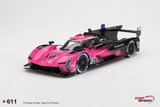 Topspeed Cadillac V-Series.R #01 Cadillac Racing 2024 IMSA Le Mans Winner 1:18