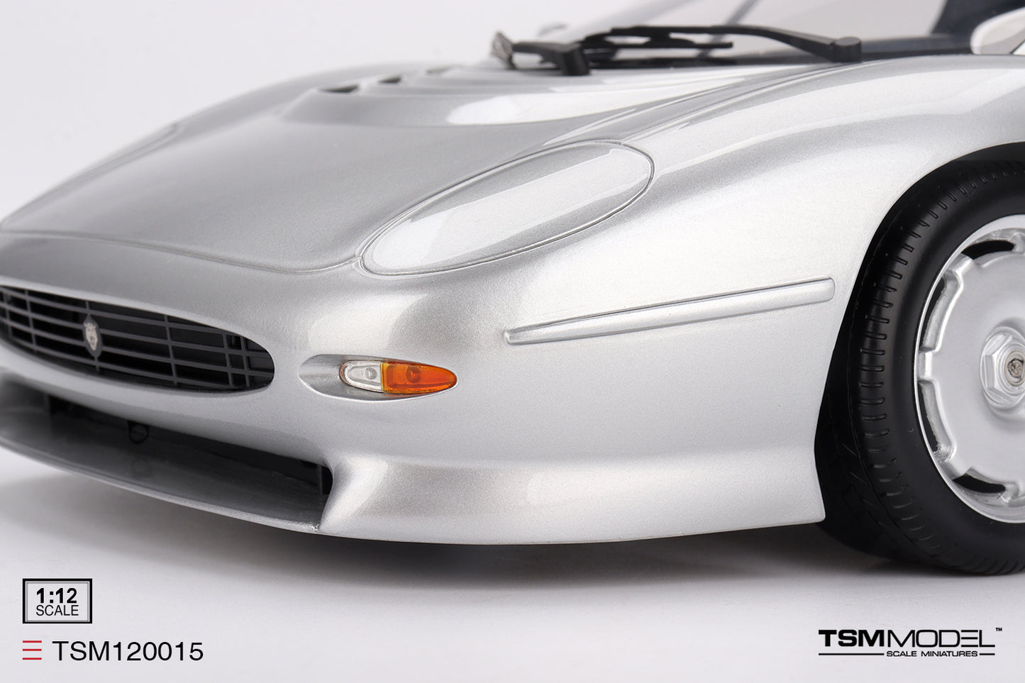 Topspeed Jaguar XJ220 Silver 1:12