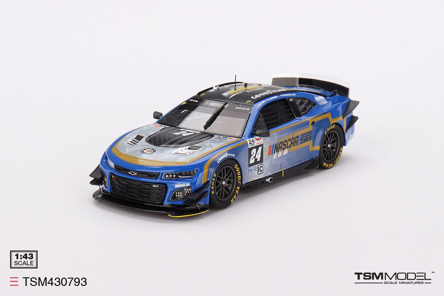 Topspeed Garage 56 Chevrolet Camaro ZL1 #24 Hendrick Motorsports NASCAR 2023 Le Mans 24hr 1:43