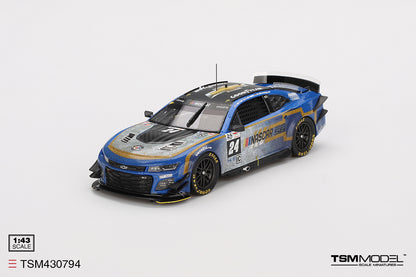 Topspeed Garage 56 Chevrolet Camaro ZL1 #24 Hendrick Motorsports NASCAR 2023 Le Mans 24hr AFTER RACE WEATHERED VERSION 1:43