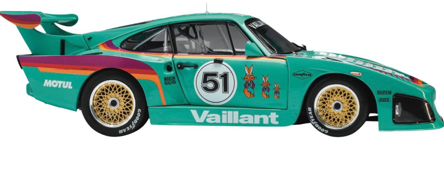 Solido 1977 Porsche 935 K3 #51 Vaillant Green 1:18