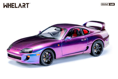 Whelart 1993 Toyota Supra MK4 (A80) Midnight Purple LHD 1:18