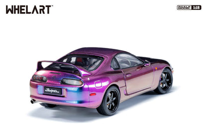 Whelart 1993 Toyota Supra MK4 (A80) Midnight Purple LHD 1:18