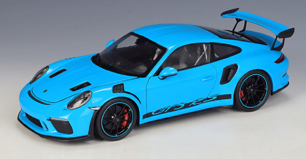 Welly Porsche 911 991 GT3 RS Riviera Blue 1:18